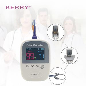 Handheld bluetooth Spo2 measurement and Pulse Rate Pulseoximeter Pulse Finger