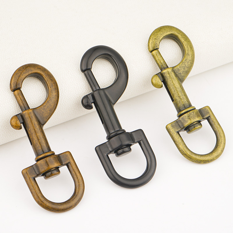 Bag Hardware 9 Colors Key Chain Hook Clasp for Purse Making 11mm Dog Leash Snap Hooks