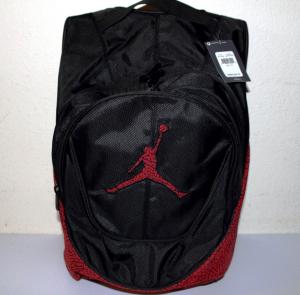 Quality Nike Air Jordan Jumpman backpack /school book bag black,red Elephant Print for sale