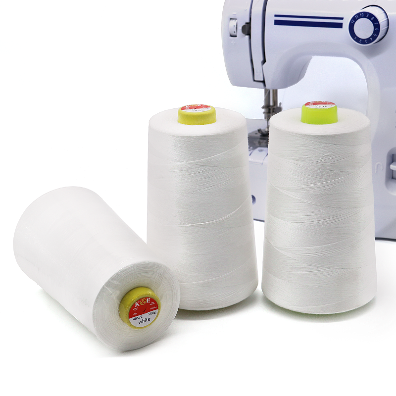 40/3 Quilting Top Thread for Loom Edge Taping Chemical Resistance Polyester Sewing Thread 500g