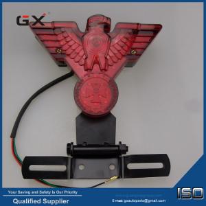 China flying eagle red cover movable bracket brake lamp Halley motorcycle modification accessories led eagle eye lamp on sale