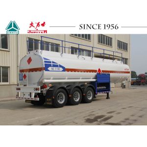 Buy cheap 40000 Liters 3 Axles Fuel Tanker Trailer Carbon Steel Body For Wet Cargo from wholesalers