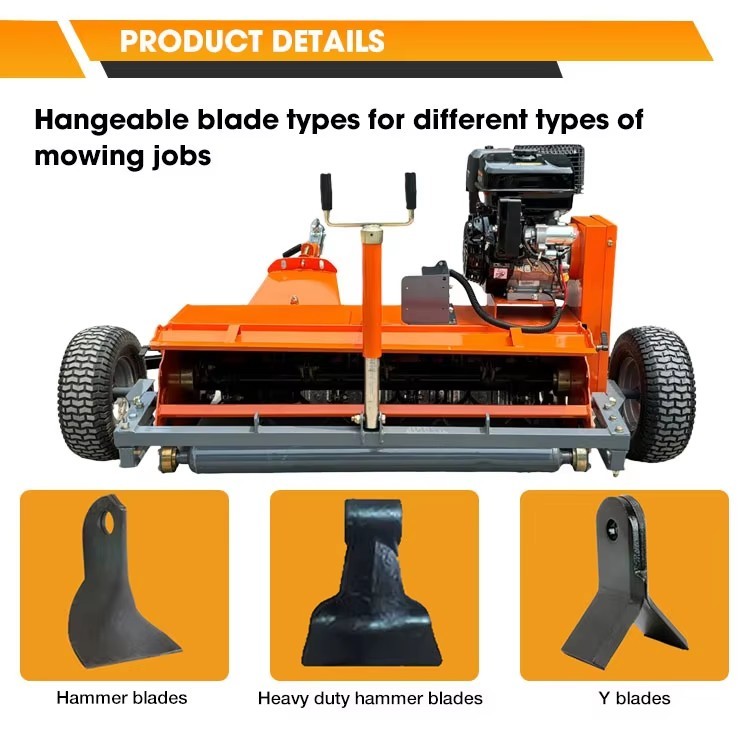 Battery Quiet Rechargeable Lawnmowers 12V 3600r/Min