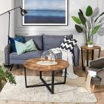 Round Coffee Table For Sale, Industrial Coffee Table, Living Room Furniture,