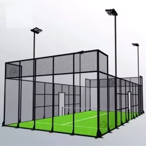 Buy cheap China Wholesaler Classic Paddle Court Panoramic Tennis Padel Court With Mondo from wholesalers