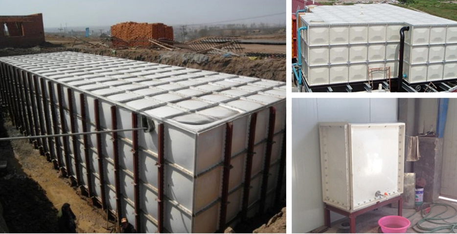 Custom 5000 Litre Water Tanks Storage With Ventilation Function