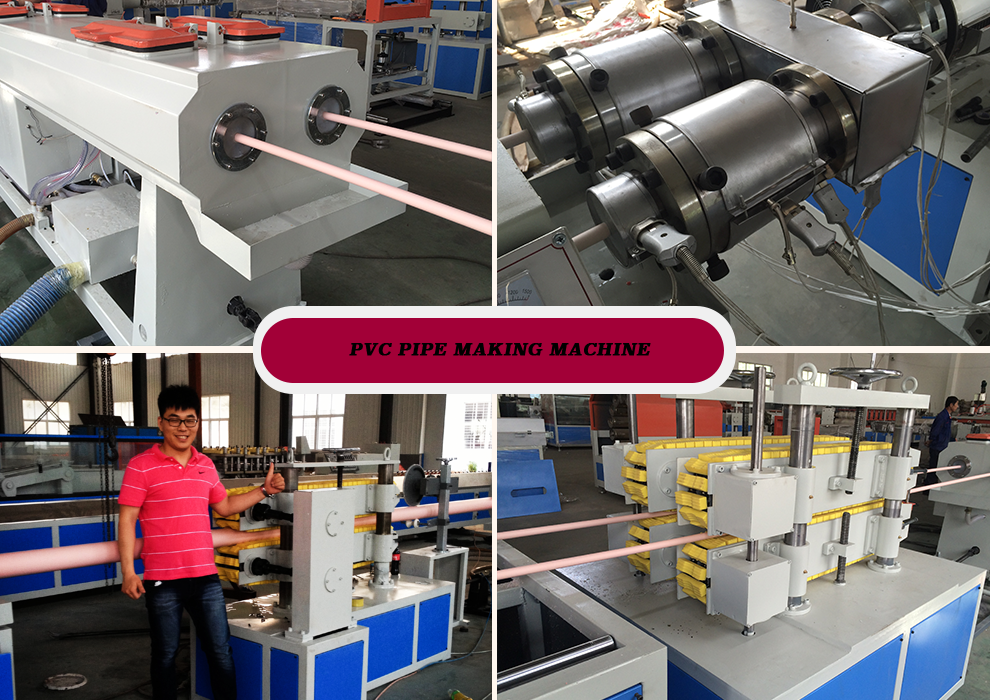 Customizable 80mm Screw Diameter PVC Pipe Making Machine for Your Requirement