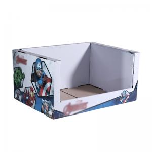 Quality Custom Small Tabletop Cardboard Counter Display Store Display Stand Box for sale