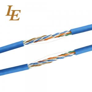 Quality 4 In 1 Cat5e Cable Wiring Unshielded , Twisted Cat 5 Ethernet Cord Various Color for sale