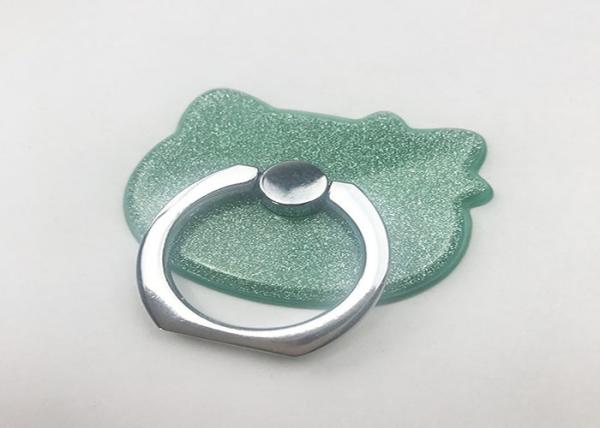 Buy Cute Shape Glitter 360 Rotation Cell Phone Ring Stand Lightweight ODM / OEM at wholesale prices