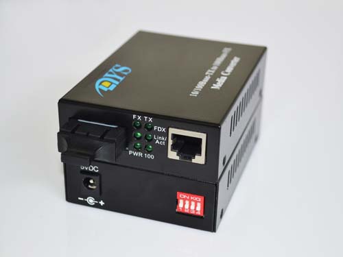 10 / 100 / 1000M SC Port Optical Fiber Media Converter For Optical Network