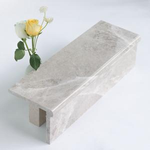 Quality Firebrick Stair Ceramic Tiles , Gray Granite Tiles For Staircase for sale