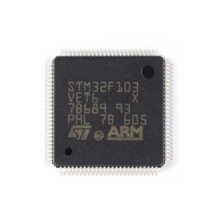 China STM32F103VET6 LQFP-100 STM32F103VET6TR ARM microcontroller chip MCU IC mainstream enhanced ARM single chip microcomputer on sale