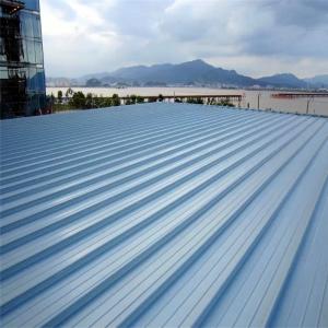 China PU Residential Flat Roof Maintenance 150mm Corrugated Roof Repair on sale