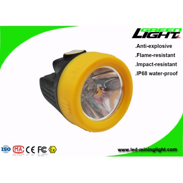 Cordless LED Underground Coal Mining Lights 143lum 10000lux With 15 Hours Backup