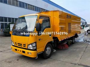 China High Pressure Truck Mounted Road Sweeping Machine Vacuum Street Cleaning Truck on sale