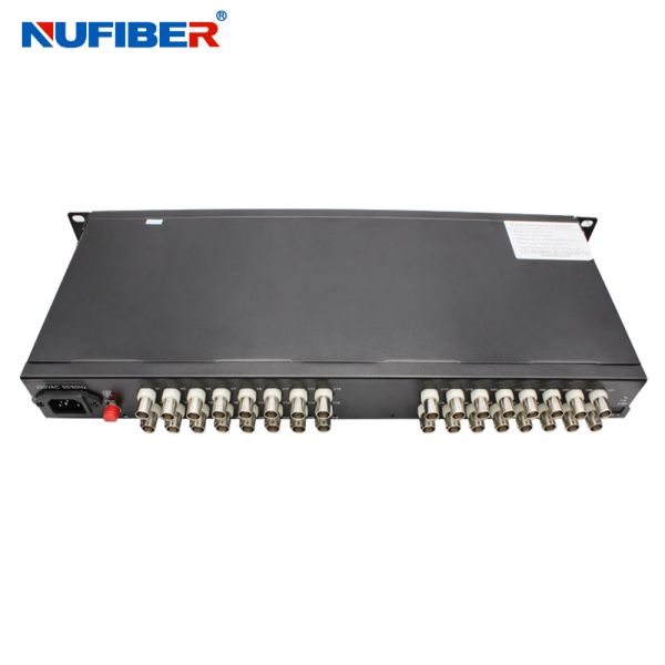32BNC RS485 Video Audio Data Fiber Media single fiber single mode Converter Fiber Video Converter