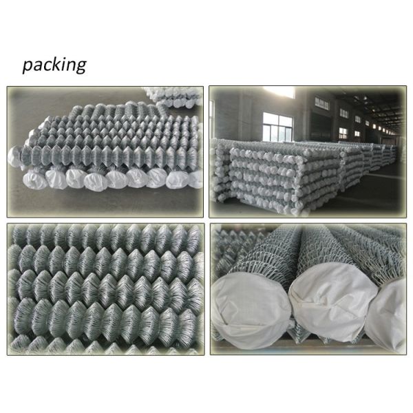Pvc Coated Cyclone Wire Chain Link Fence 1.5mm To 5.00mm Diameter Woven Mesh
