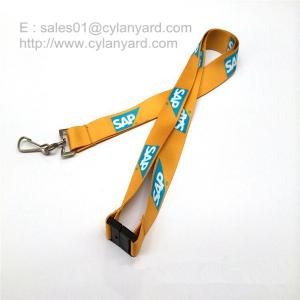 China Safety breakaway neck lanyard with sublimated full color print on sale