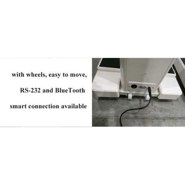 Intelligent Foldable Body Weight And Height Scale Bmi Analysis With Printer