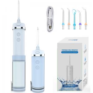 Quality Wireless Rechargeable Water Flosser Low Frequency For Dental Care for sale