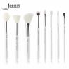 Buy cheap Pearl White ISO9001 Travel Makeup Brush Set Natural Hair Makeup Brush Set from wholesalers