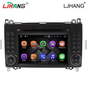Quality 1024*600 Map Solution Mercedes Benz DVD Player 240 Dpi With Media Card for sale