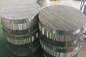 Quality 316L CY / BX Metal Tower Packing In Distillation Column for sale