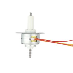 Quality Compact 12 Volt Dc Stepper Motor / Linear Electric Motor 2 Phase 25BYZ-A022-01D for sale