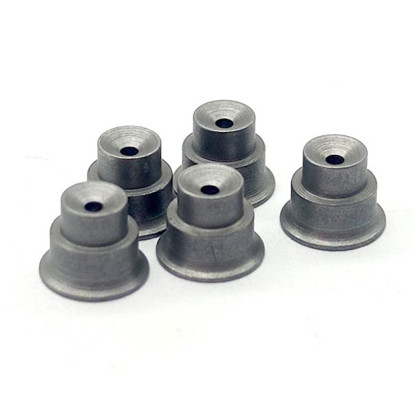 Black Stainless Steel Semi Tubular Rivets Micro Machining Custom Made Rivets High Precision