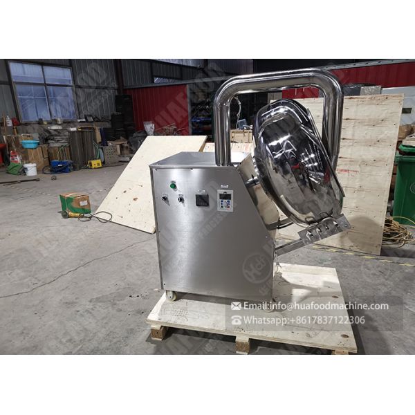 Pharmaceutical 30Kg/h Small Pill Coating Machine Auto Coater Tablet Coating Machine
