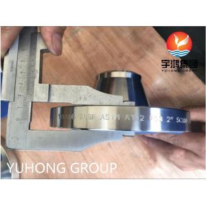 Quality Duplex Steel Flanges A182 F60 F53 F51 B16.5 UNS S32750 S32205 S31803 CL150 for sale