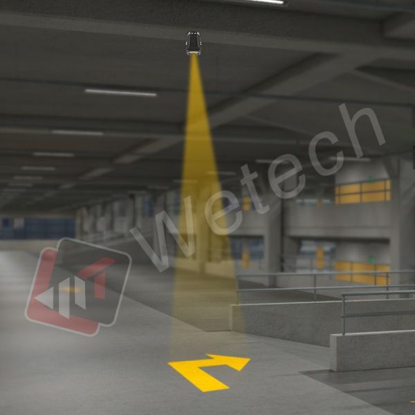 Industrial Gobo Logo Projector 10V - 80V Gobo Projection Light