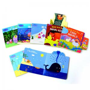 Quality Diecut Baby Board Book Printing Foldable for sale