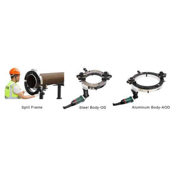 2"–6" Split Frame Pipe Cutting Machine OD168 With Robust Construction