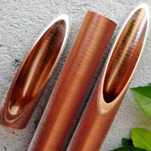 Quality DELLOK Copper Tube Air Cooled Aluminum Fin Evaporator Coil Or Extruded Copper Alloy Low Fin Tube for sale