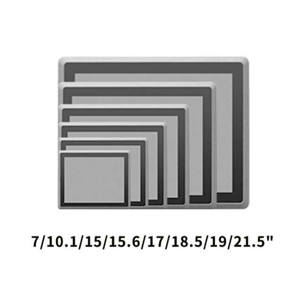 7/10.1/15/15.6/17/18.5/19/21.5" Open Frame LCD Monitor Industrial Android Windows PCAP Touchscreen Metal Case HDMI VAG