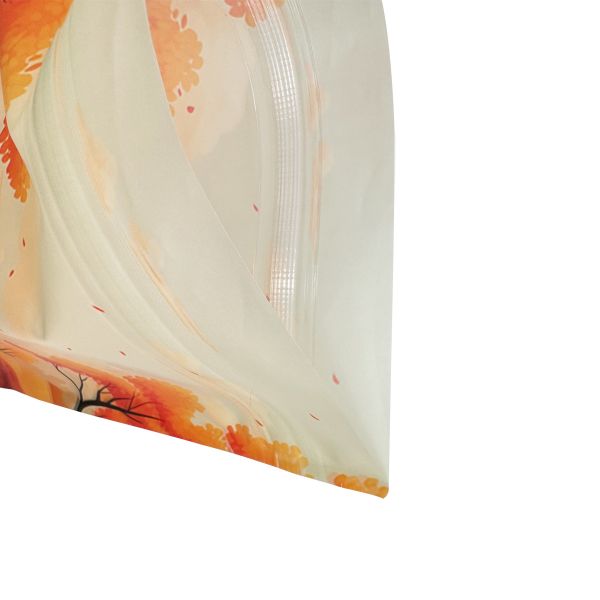 High Barrier EVOH Milky White Recyclable Stand Up Pouches With Ziplock For Food Packing