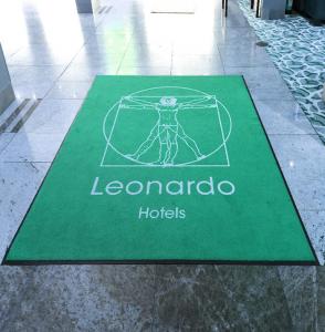 Quality ISO Personalised Rubber Door Mats Logo Entrance Matting 60x80 for sale