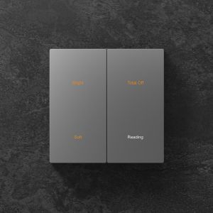 D8 PC Cover Smart Light Switch Panel KNX assosiate certificate