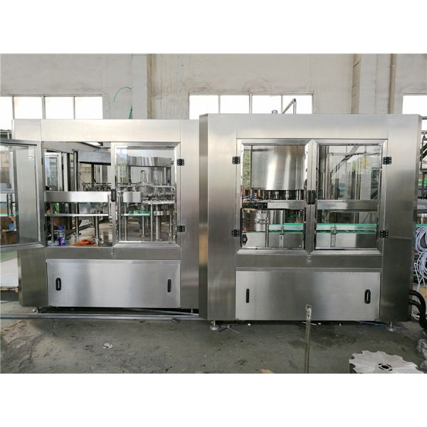 Automatic Liquid Bottle Filling Machine , Hanging - Neck Technology Water