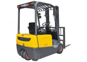 China 1.6 Ton Three Wheel Electric Forklift Truck With Dual Front Driving Wheel on sale