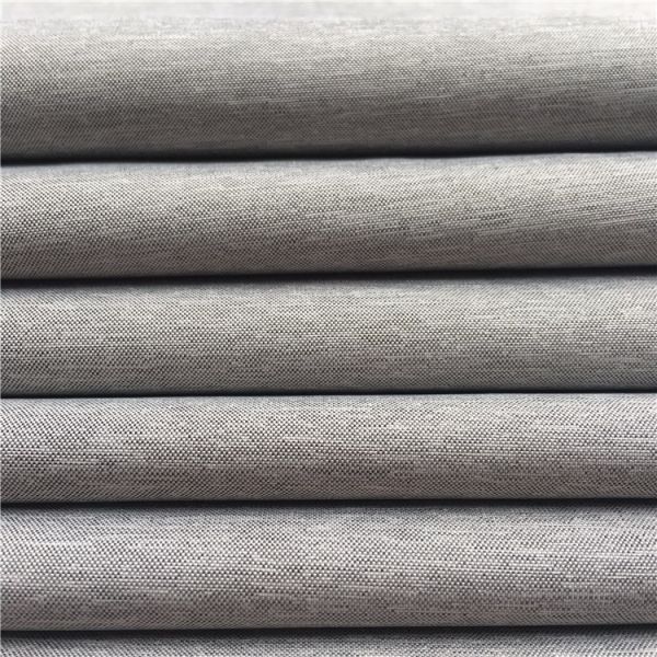 150D Fine Plain Cationic Two-Tone Bamboo Slub Style Mini Matt Fabric for Shirts Summer Clothing