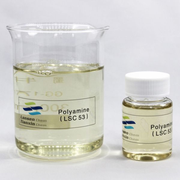 Liquid Oil Field Polyamine Flocculant anionic trash catcher Papermaking whitewater chemical