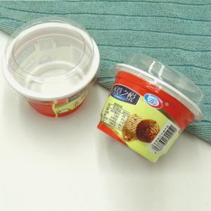 China 160ml PP Yogurt Cup Plastic Eco Friendly Container IML Packaging on sale