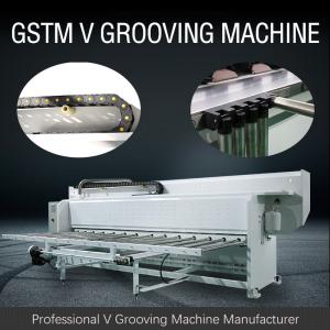 China Precise V Groove Cutter Machine For Kitchen Cabinet Door V Grooving Machine on sale