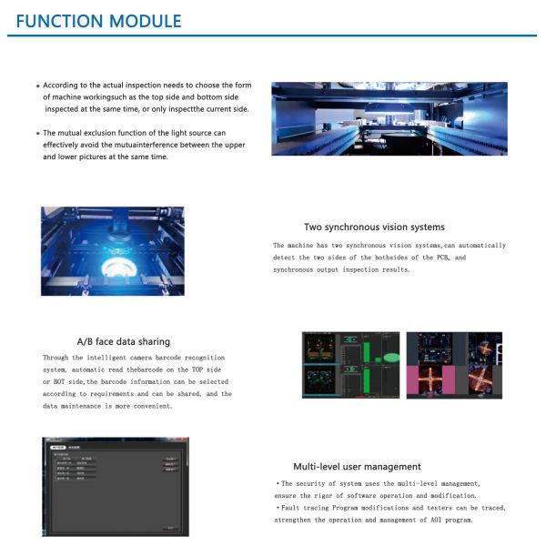 On line AOI with Up and Down Inspection ZHX-D860