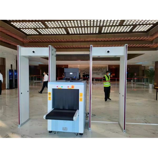 800x650mm Tunnel Security Checkpoint Scanner 100Kv Voltage LD8065 Equipment