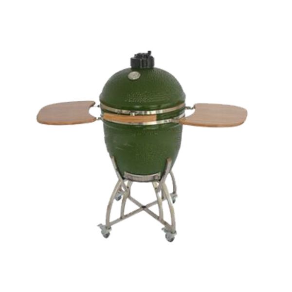 Green Egg Outdoor Porcelain 24 Inch Kamado Grill