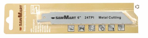 6" Bi-Metal Sabre Saw -24T